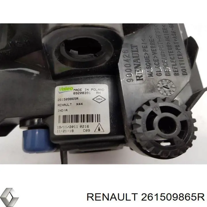 261509865R Renault (RVI)