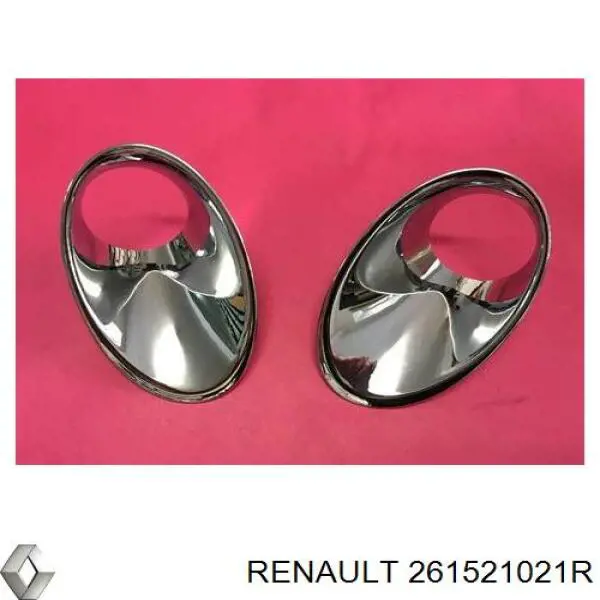 Ободок (окантовка) фары противотуманной Renault (RVI) 261521021R