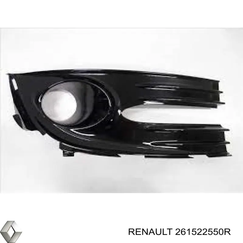 261522550R Renault (RVI) заглушка (решетка противотуманных фар бампера переднего)