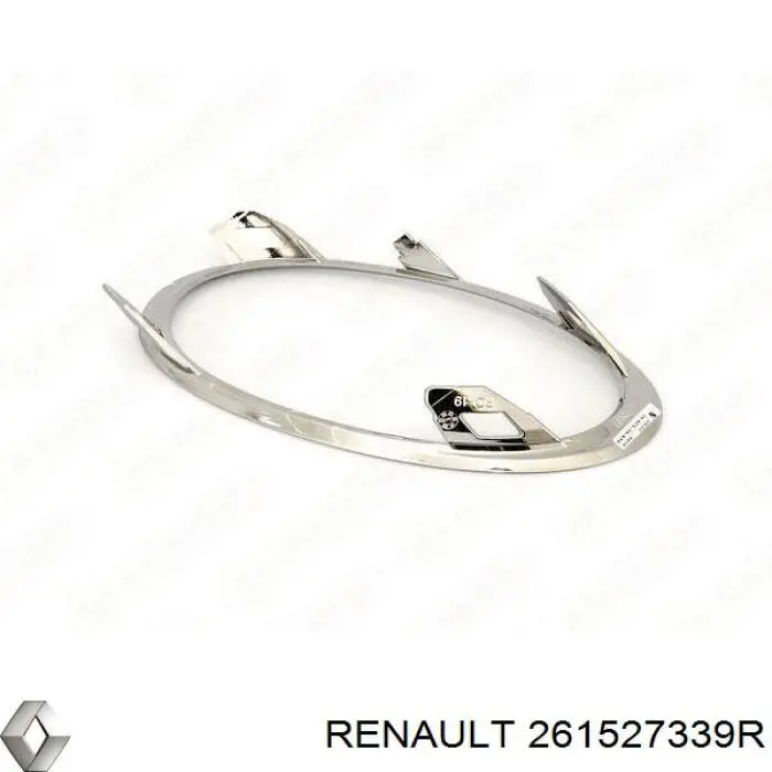 261527339R Renault (RVI) ободок (окантовка фары противотуманной)
