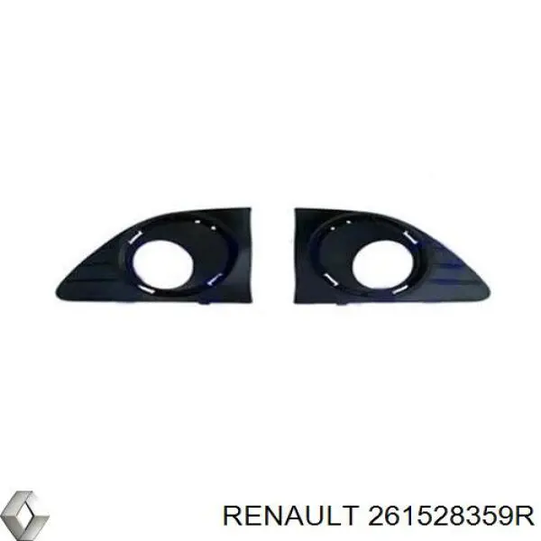 Купить 261528359R Renault (RVI) Заглушка противотуманок