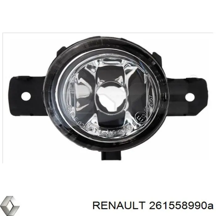 Фара противотуманная левая Renault (RVI) 261558990A