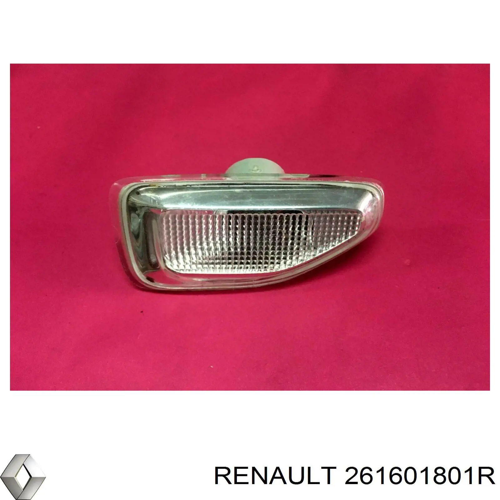 261601801R Renault (RVI) luz intermitente no pára-lama direito