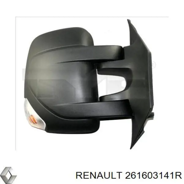 261603141R Renault (RVI) pisca-pisca de espelho direito