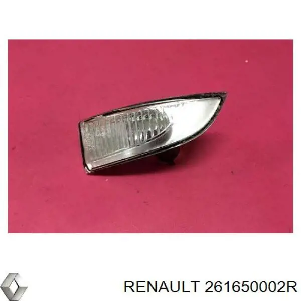 Указатель поворота зеркала левый 261650002R Renault (RVI)