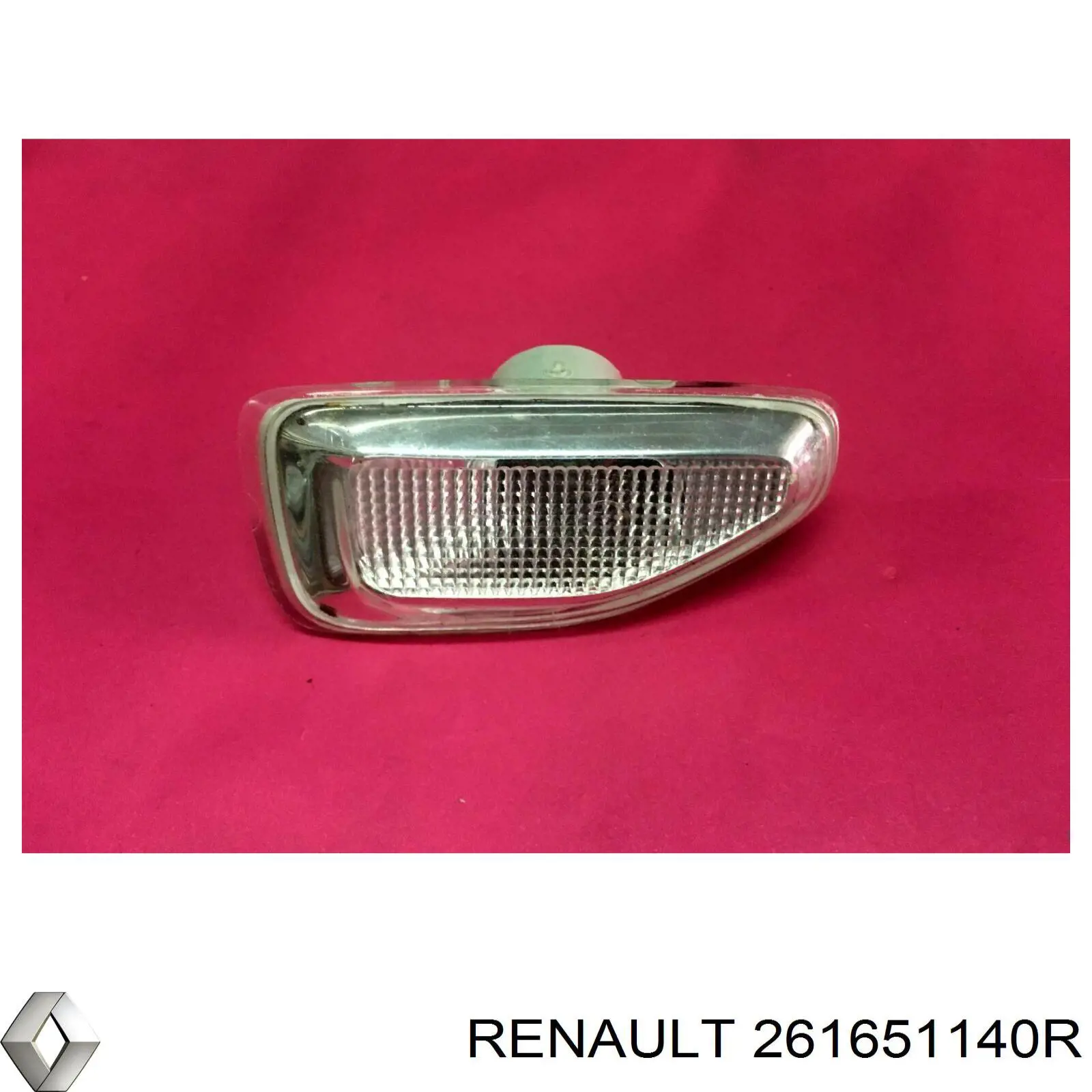 261651140R Renault (RVI) luz intermitente no pára-lama esquerdo