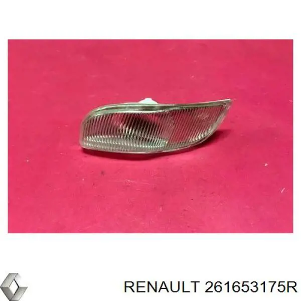 Левый указатель поворота зеркала Renault (RVI) 261653175R