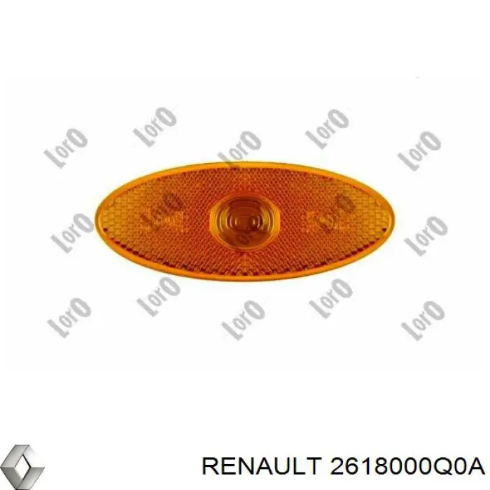 2618000Q0A Renault (RVI) габарит (указатель поворота)