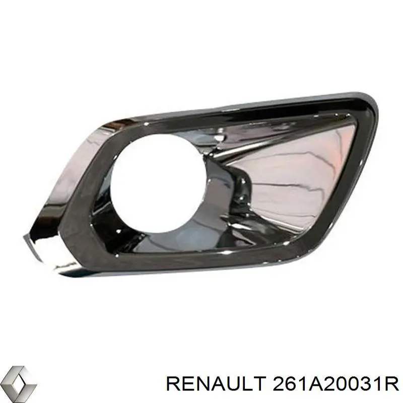 Купить 261A20031R Renault (RVI) Решетка бампера переднего правая