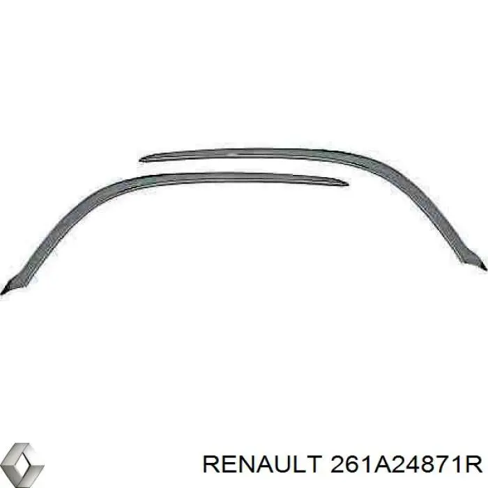 261A24871R Renault (RVI) Накладка бампера переднего