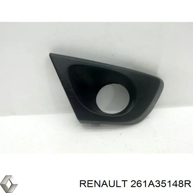 Заглушка ПТФ бампера переднего левая Renault (RVI) 261A35148R цена, от 11.17 USD