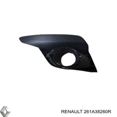 Tampão (grelha) das luzes de nevoeiro do pára-choque dianteiro esquerdo para Renault LOGAN 