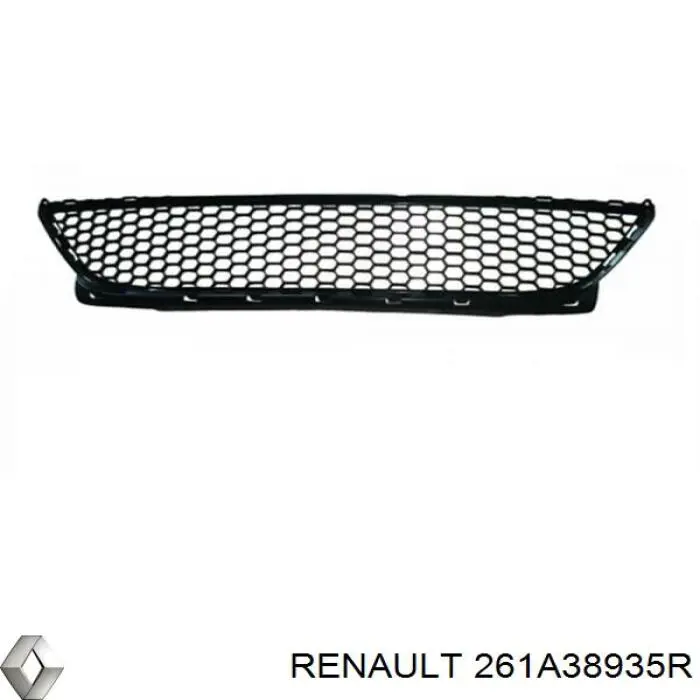 Решетка бампера переднего левая 261A38935R Renault (RVI)