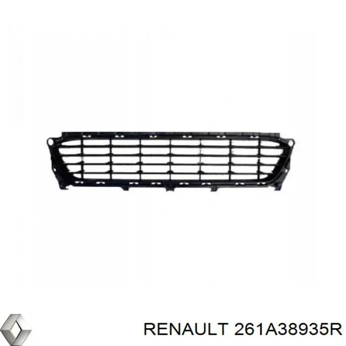 Решетка переднего бампера, левая Renault (RVI) 261A38935R цена, от 13.24 USD