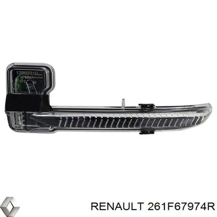Указатель поворота зеркала, левый Renault (RVI) 261F67974R цена, от 86.30 USD