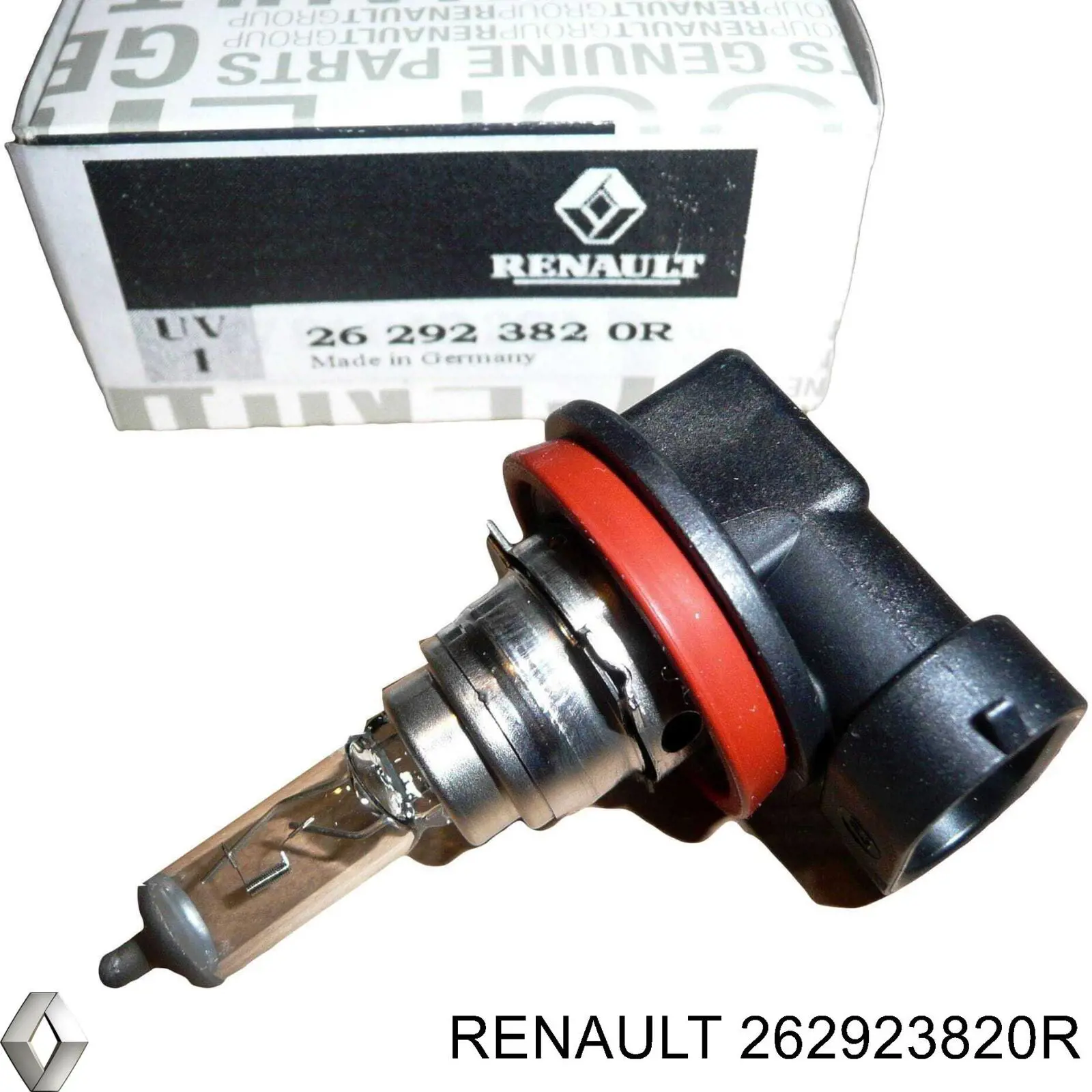 262923820R Renault (RVI) лампочка противотуманной фары