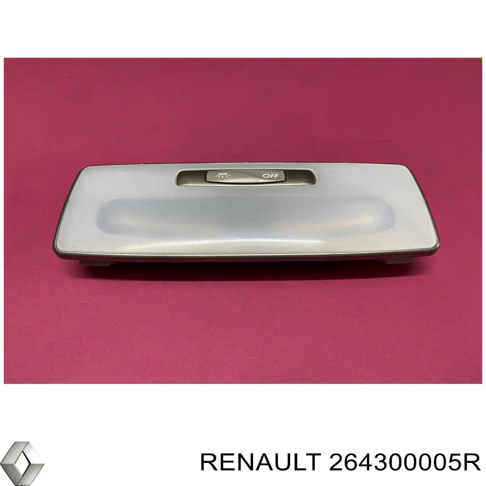 264300005R Renault (RVI) quebra-luz de iluminação de salão (de cabina)