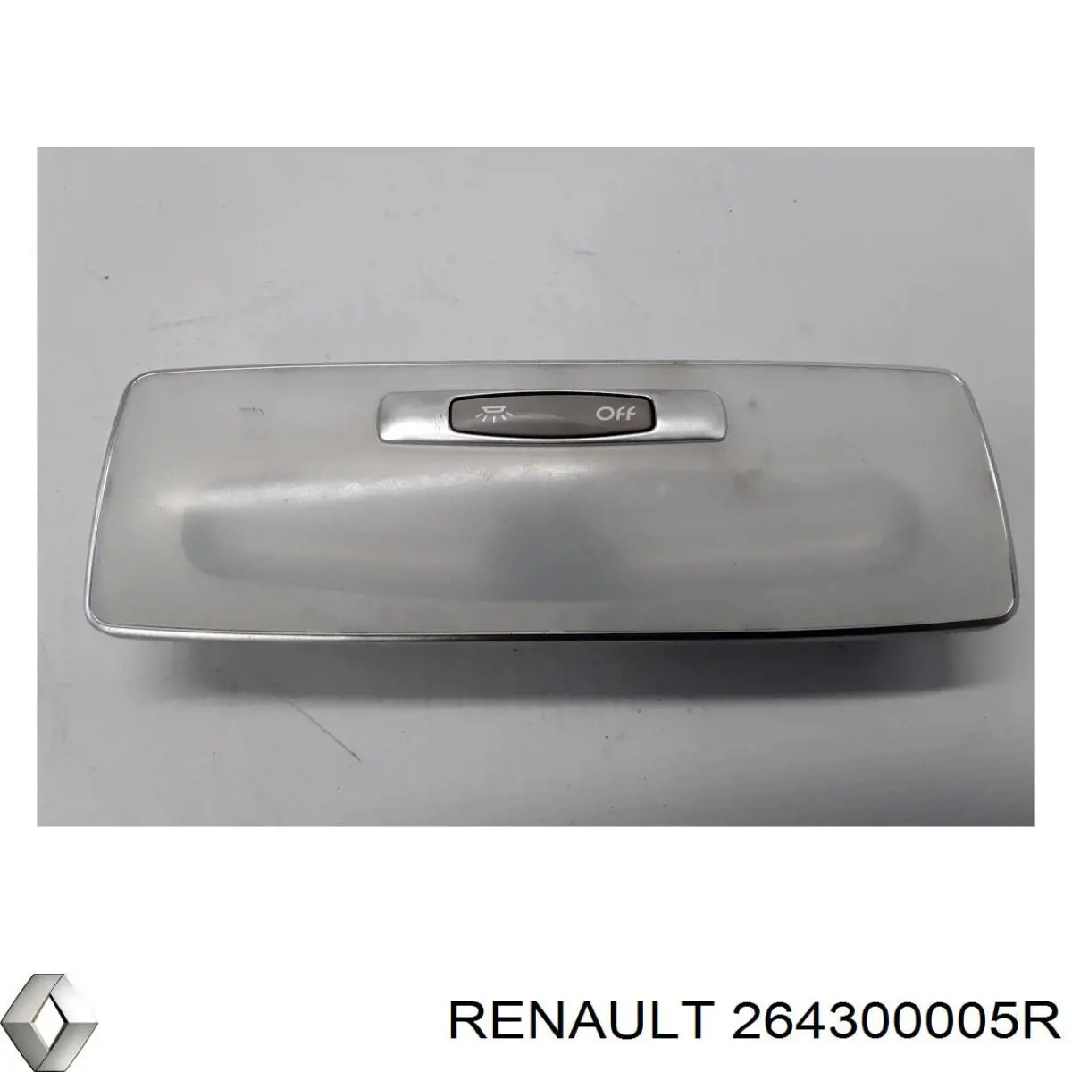 Плафоны внутреннего освещения Renault (RVI) 264300005R цена, от 9.02 USD