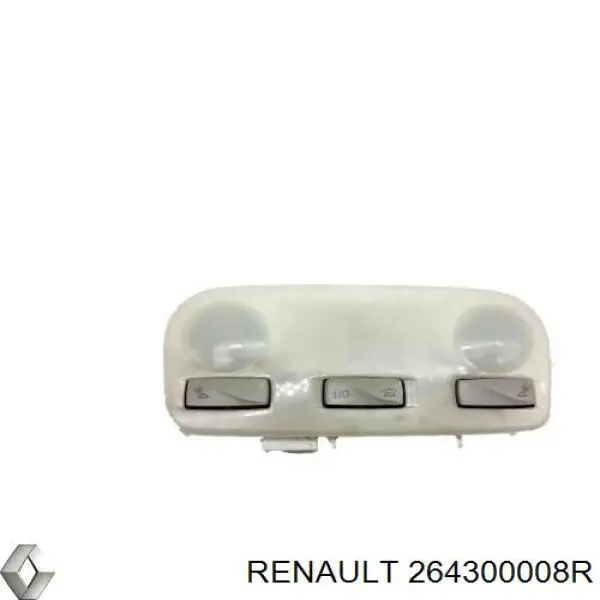 Плафоны внутреннего освещения Renault (RVI) 264300008R цена, от 4.51 USD