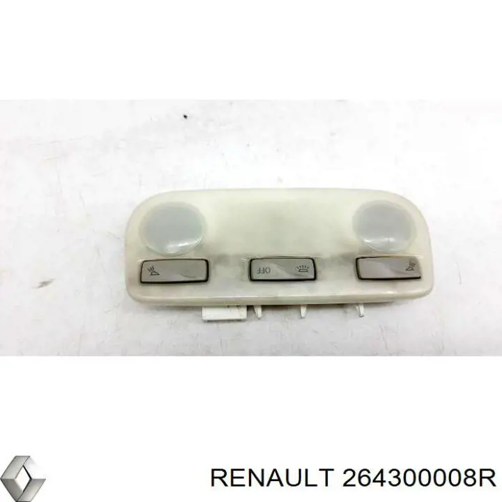 Плафон освещения салона (кабины) на Renault Fluence L3