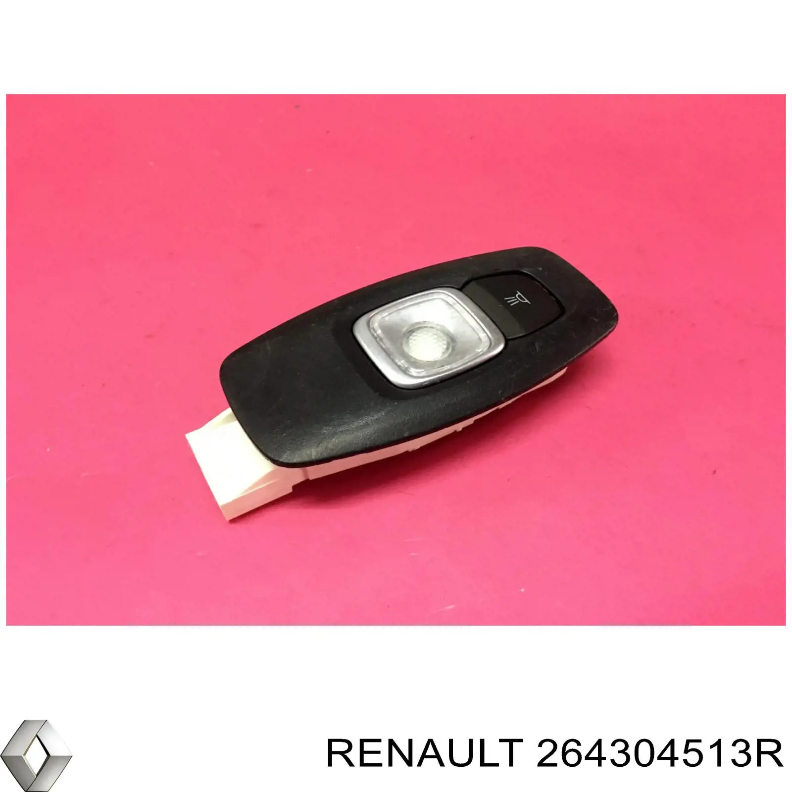 Плафоны внутреннего освещения Renault (RVI) 264304513R цена, от 11.47 USD
