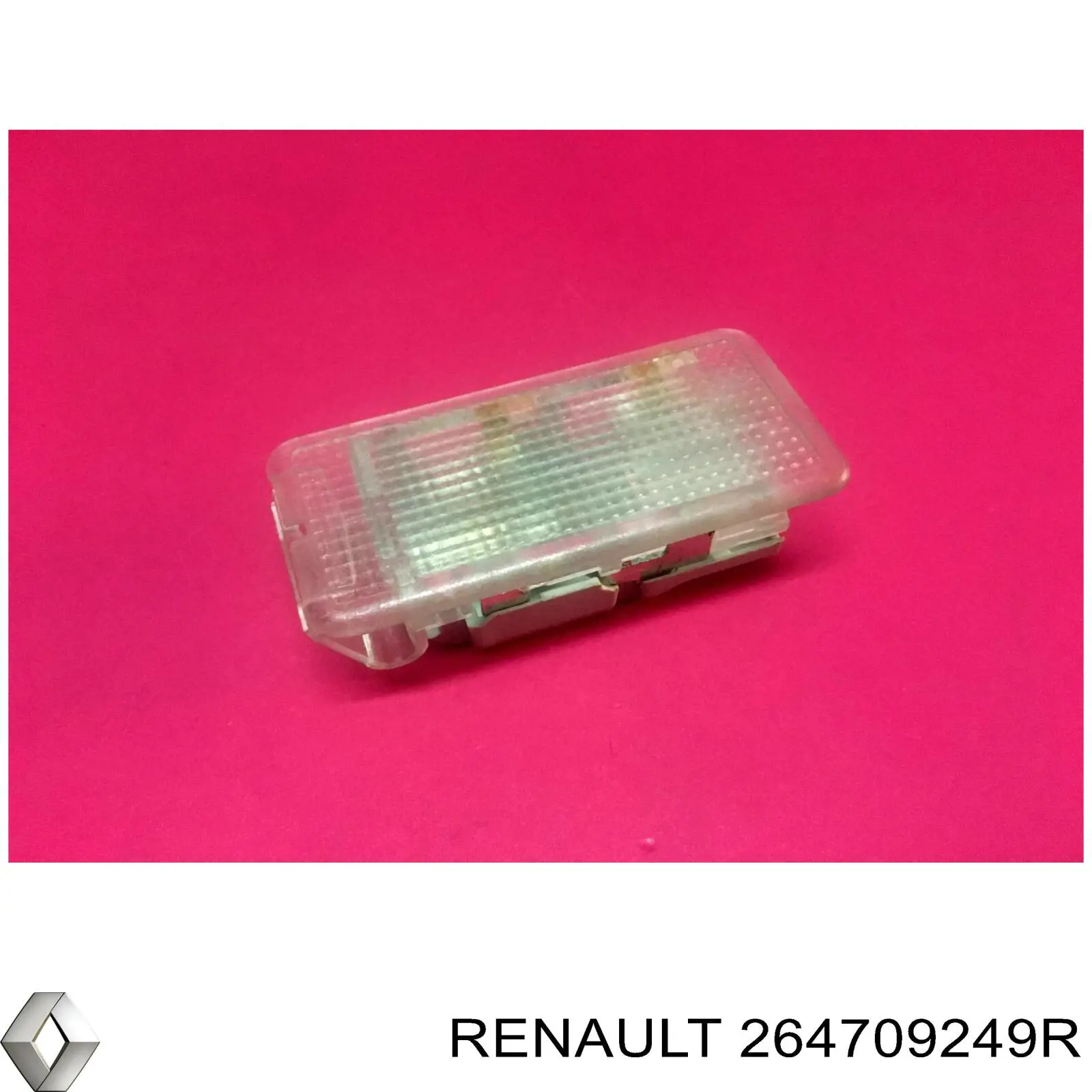 264709249R Renault (RVI) quebra-luz da luz de fundo de porta-luvas