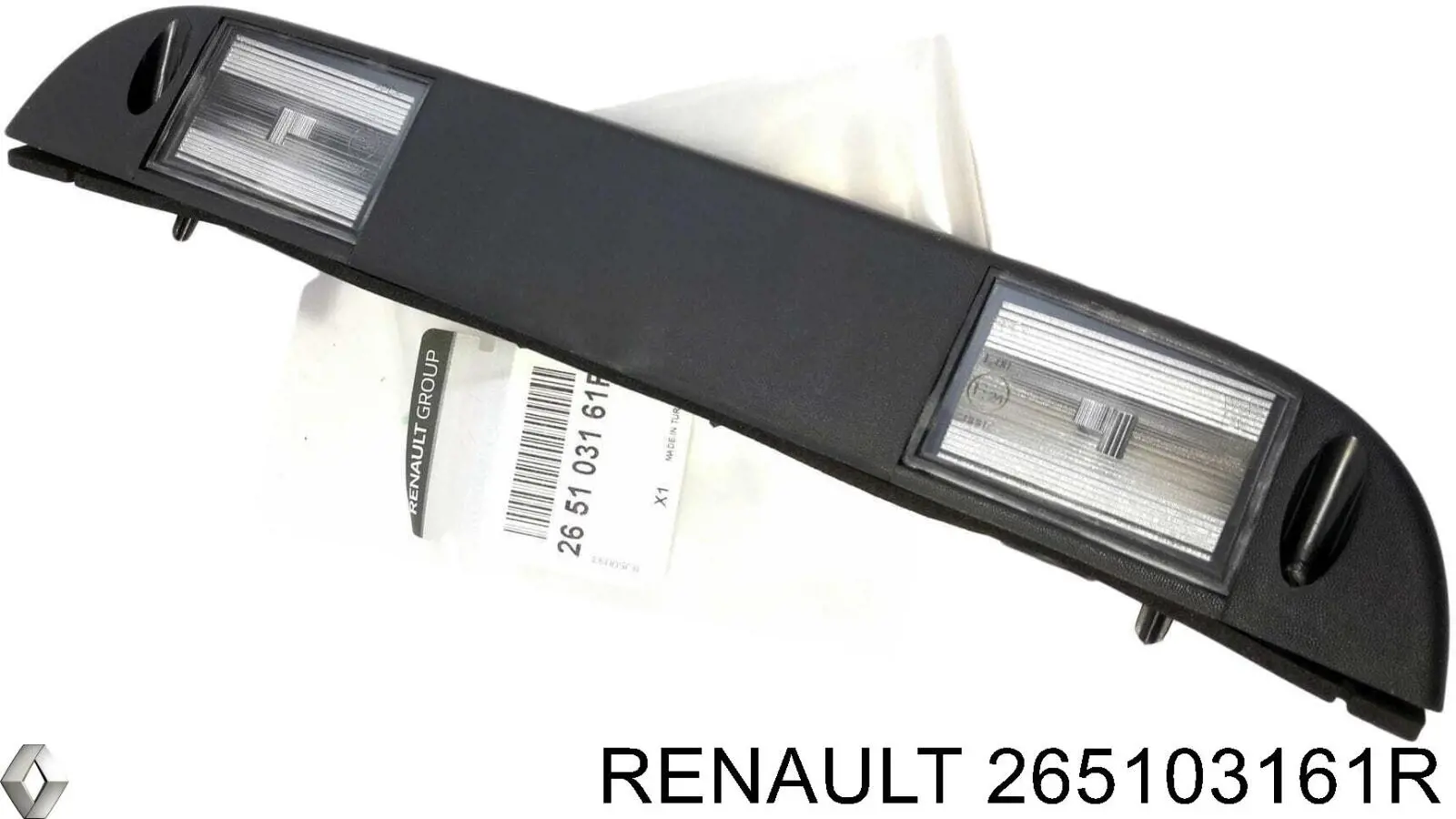 Корпус фонаря подсветки номерного знака 265103161R Renault (RVI)