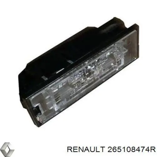 265108474R Renault (RVI) фонарь подсветки заднего номерного знака