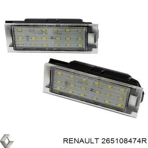 Купить 265108474R Renault (RVI) Фонарь подсветки номерного знака