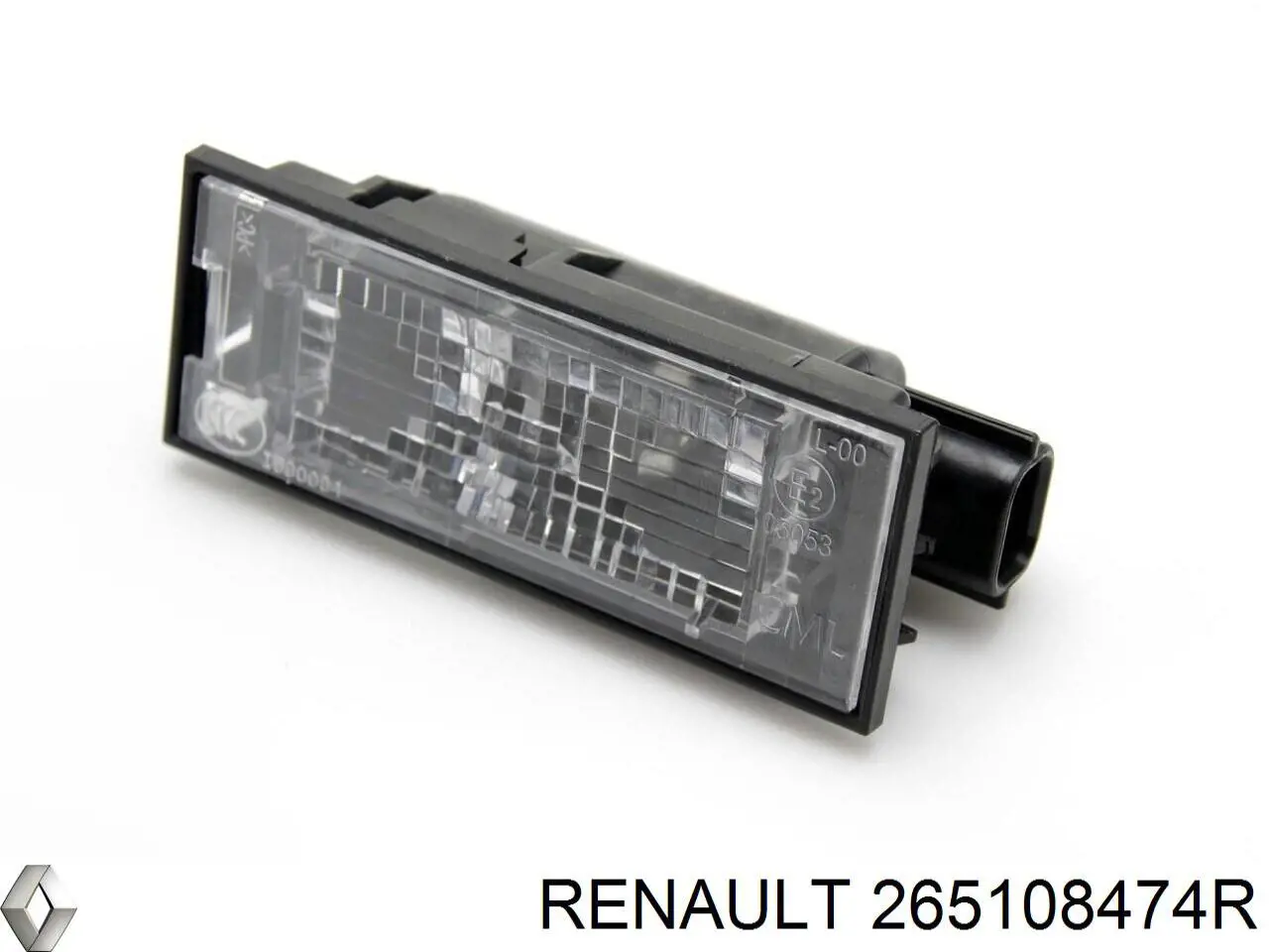 Фонарь подсветки заднего номера Renault (RVI) 265108474R цена, от 10.99 USD