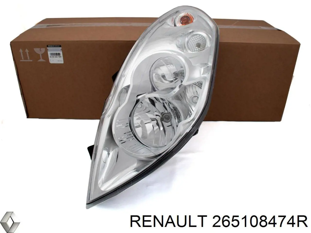 Фонарь подсветки номерного знака 265108474R Renault (RVI)