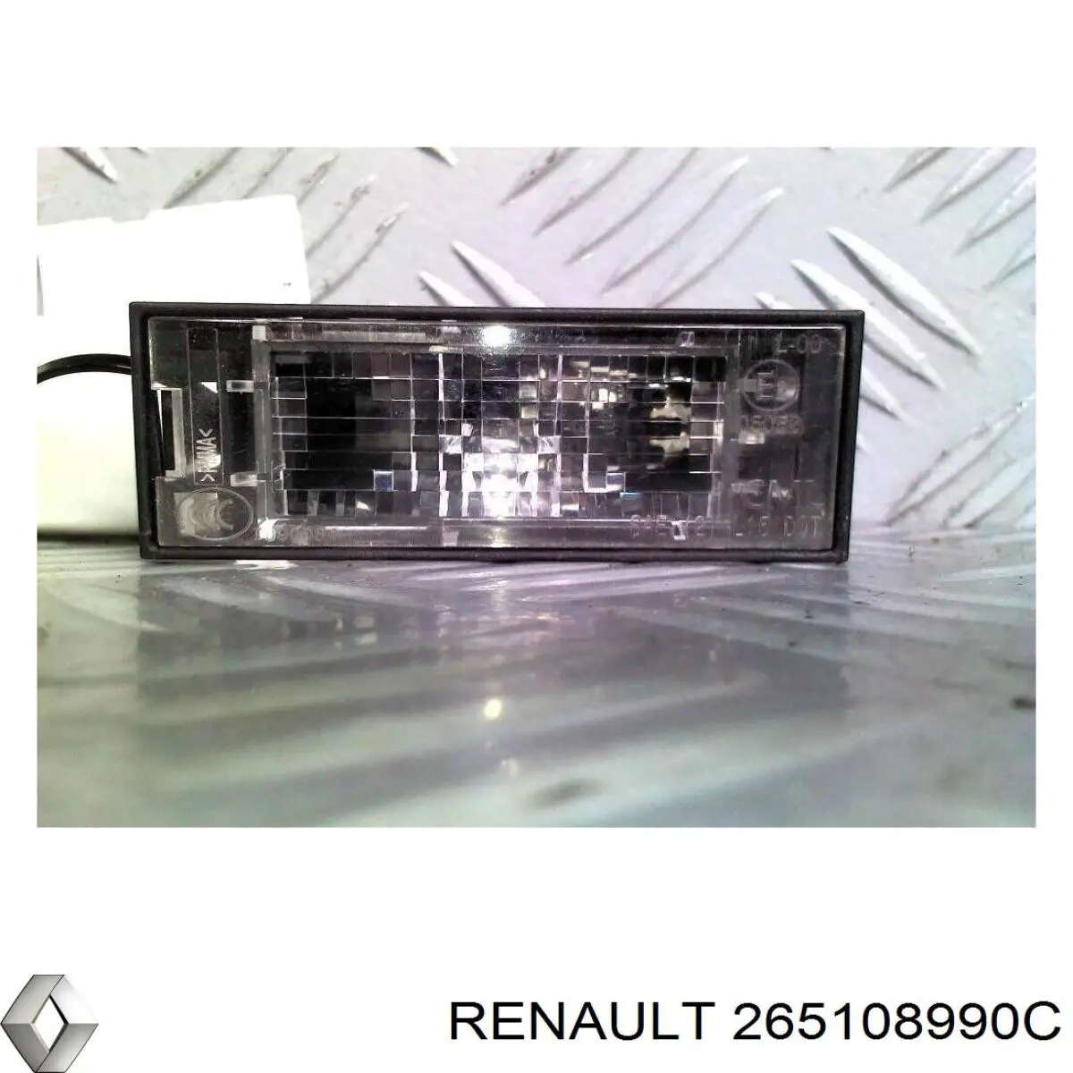 Фонарь подсветки заднего номера Renault (RVI) 265108990C цена, от 13.74 USD