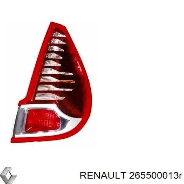 Фонарь задний правый Renault (RVI) 265500013R