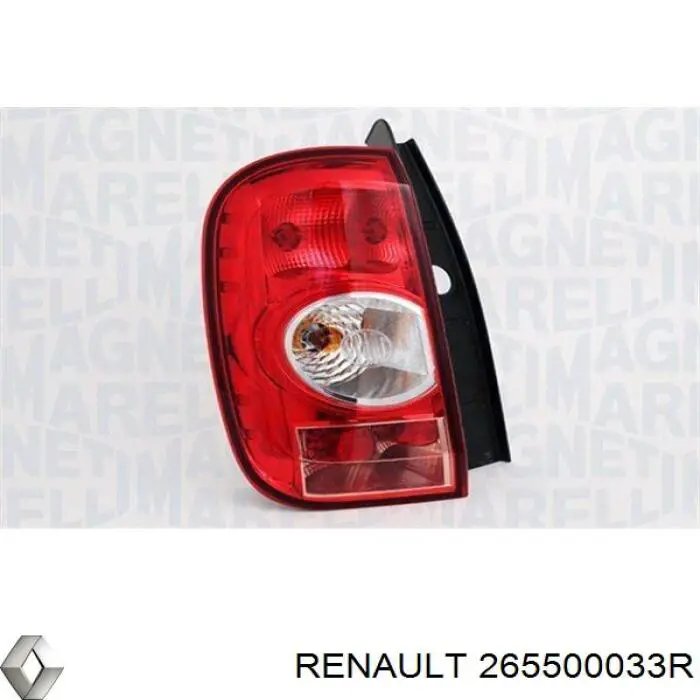 265500033R Renault (RVI) фонарь задний правый