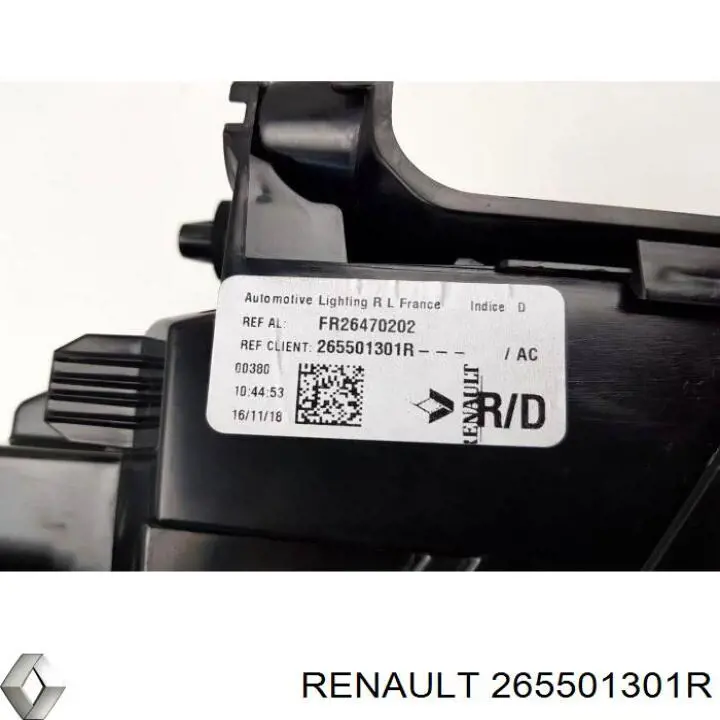  265501301R Renault (RVI)