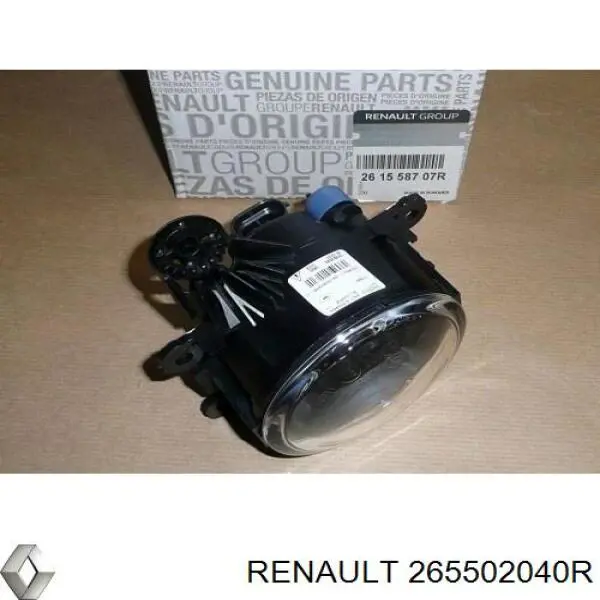 Фонарь задний правый внешний 265502040R Renault (RVI)