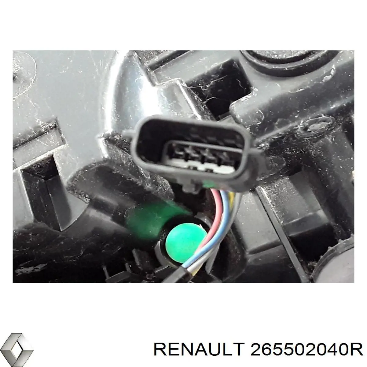 Купить 265502040R Renault (RVI) Фонарь задний правый, внешний