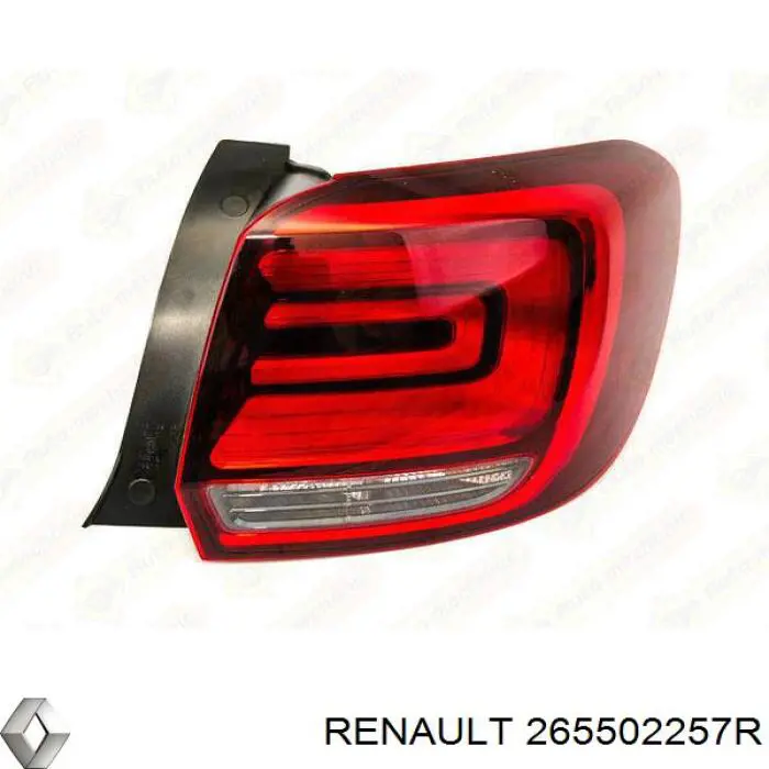 Фонарь задний правый Renault (RVI) 265502257R