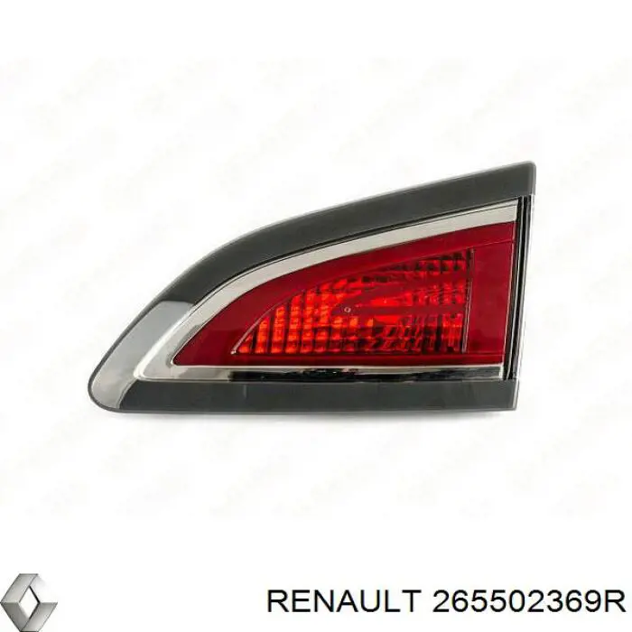  Фонарь задний правый внутренний Renault Scenic 3