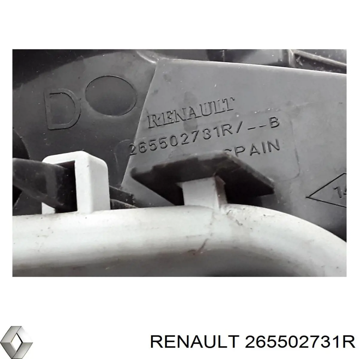 Купить 265502731R Renault (RVI) Фонарь задний правый, внешний