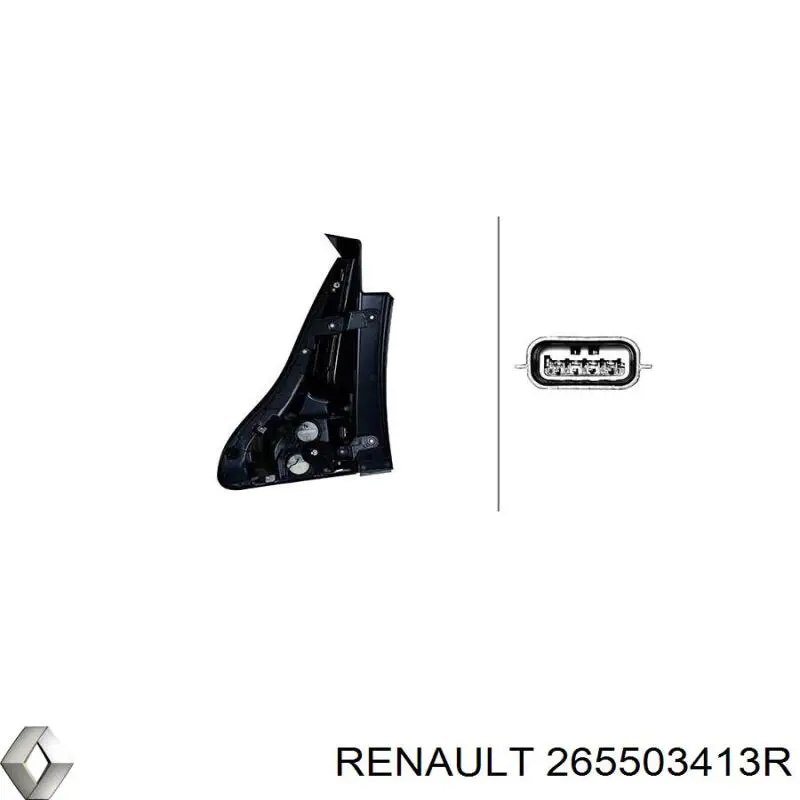 265503413R Renault (RVI) Задний правый внешний фонарь