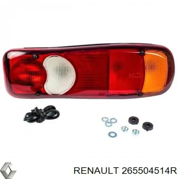 265504514R Renault (RVI) lanterna traseira direita