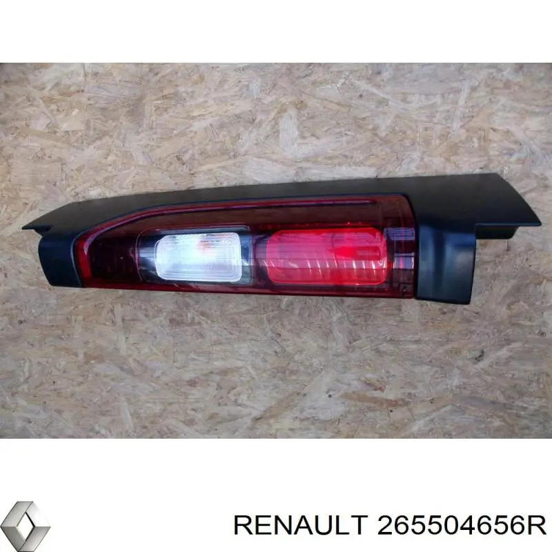Фонарь задний правый верхний 265504656R Renault (RVI)