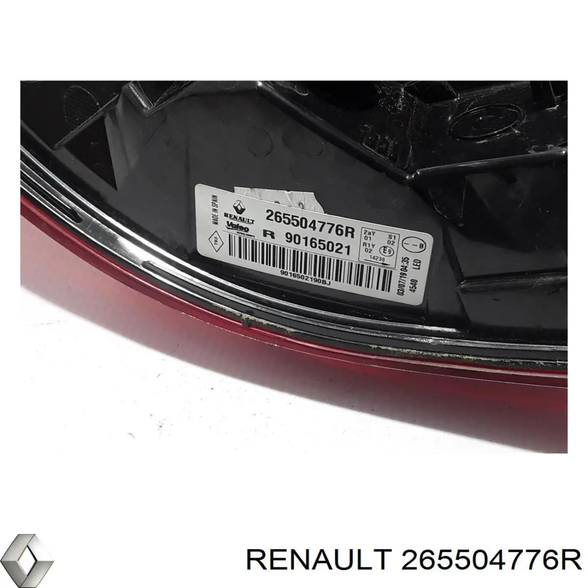 265504776R Renault (RVI) Задний правый внешний фонарь