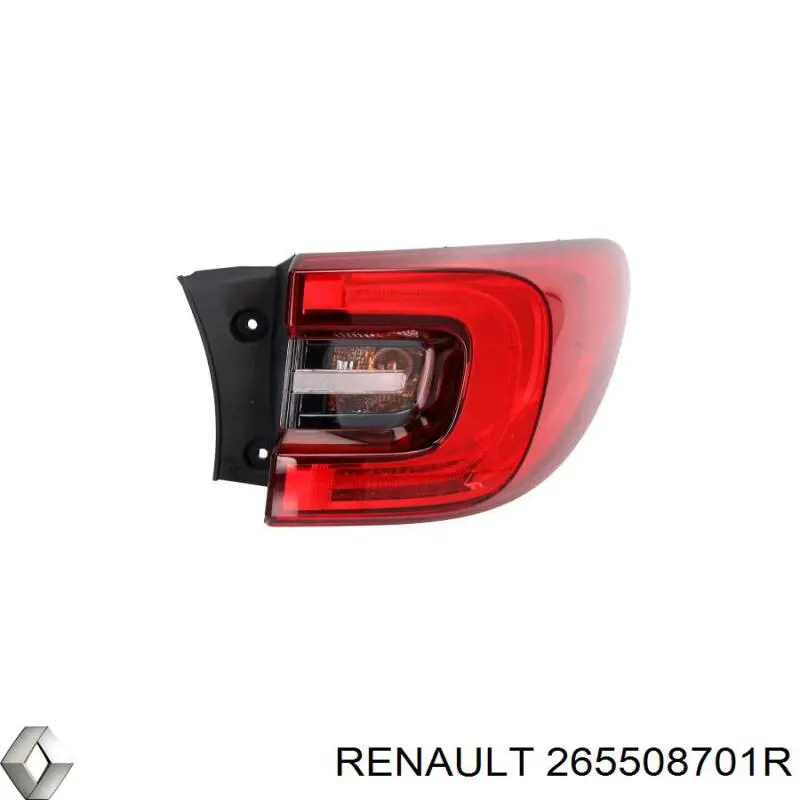 Фонарь задний правый внешний 265508701R Renault (RVI)