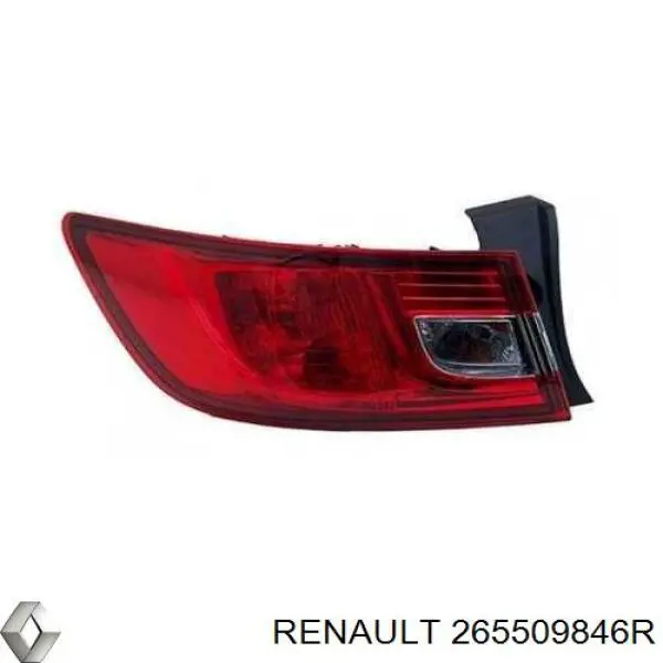 265509846R Renault (RVI) Задний правый внешний фонарь