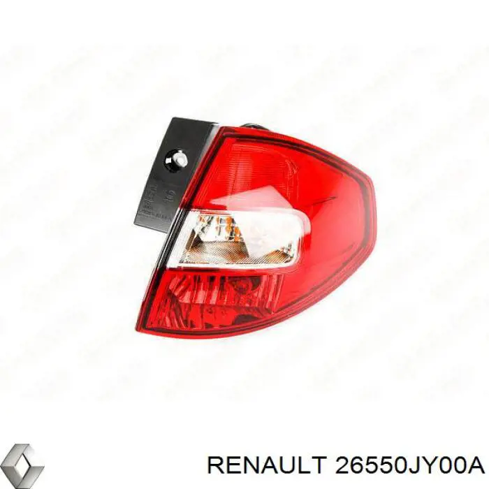 26550JY00A Renault (RVI) lanterna traseira direita externa