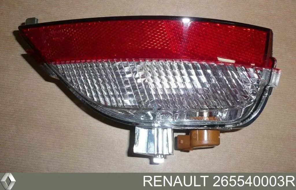 Фара противотуманная задняя, правая Renault (RVI) 265540003R цена, от 41.07 USD