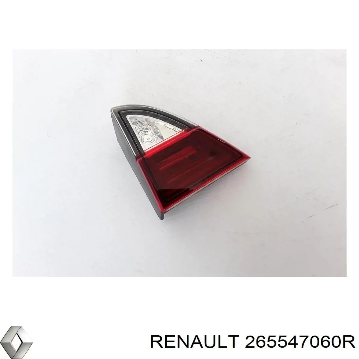 Фонарь задний правый внутренний 265547060R Renault (RVI)