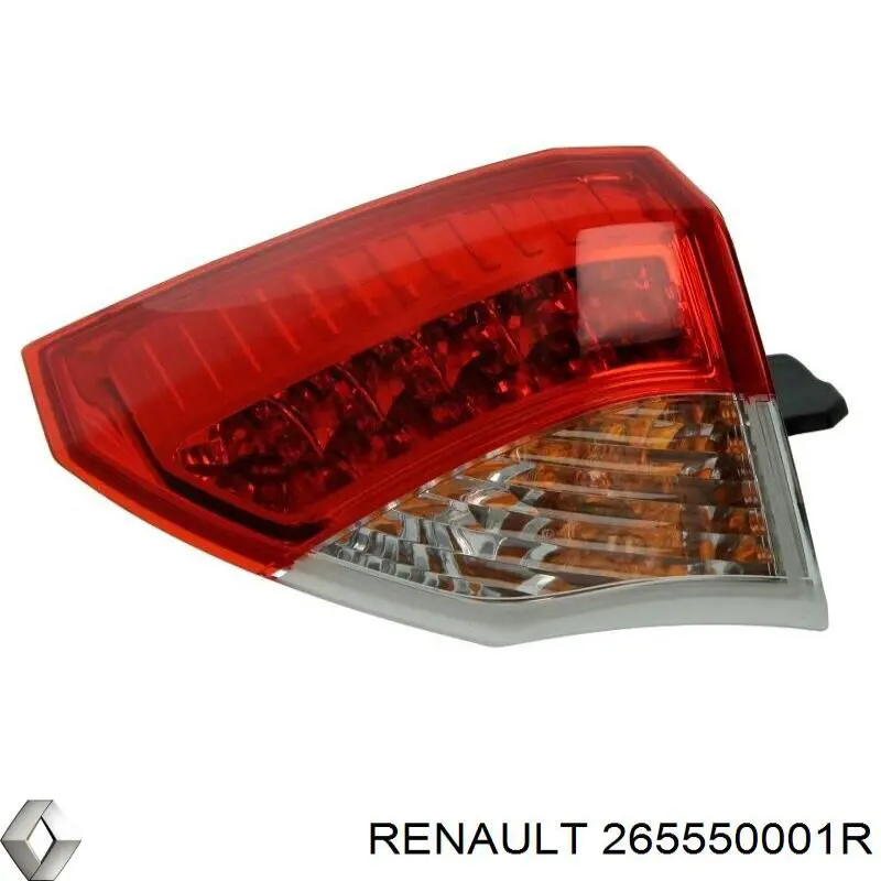 Задняя левая внешняя фара Renault (RVI) 265550001R цена, от 109.09 USD